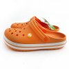 CROCS CROCBAND TURUNCU PEMBE TOKALI TERLİK